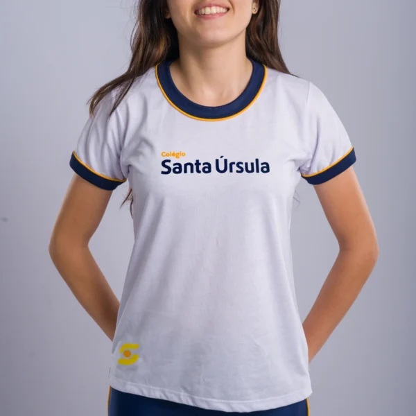 Santa Úrsula - Fundamental/Médio - Feminino - Diária - Camisa Baby Look - Imagem 2