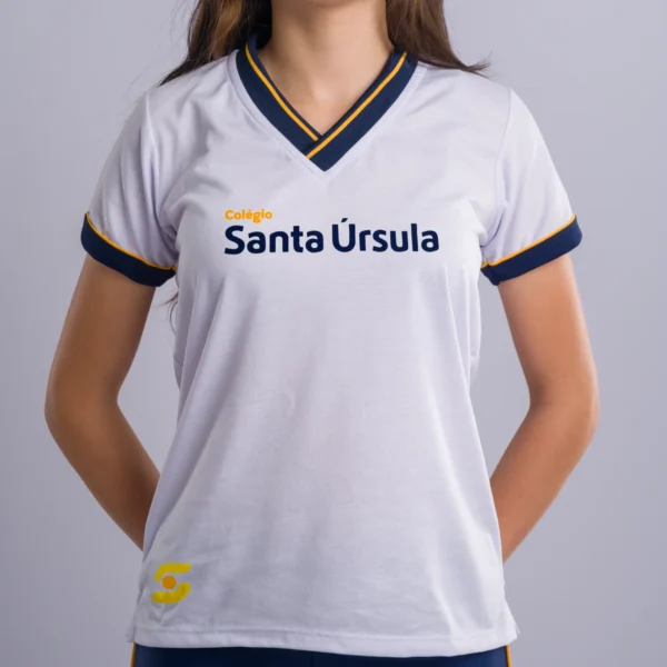 Santa Úrsula - Fundamental/Médio - Feminino - Diária - Camisa Baby Look - Imagem 4