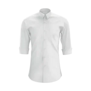 Camisa Social Manga 3/4 - Masculino/Feminino - Poliéster