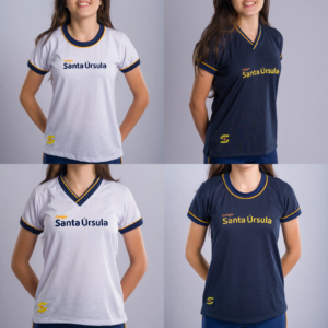 Santa Úrsula - Fundamental/Médio - Feminino - Diária - Camisa Baby Look